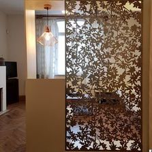 Tôle perforée décorative pour claustras et palissades | FRONDAISON