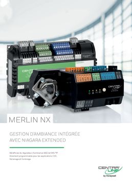 Régulateur d’ambiance pour applications CVC, éclairage et ombrage | MERLIN NX