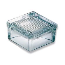 Pavés de verre paroi simple motif strié 15 x 15 x 8 cm | 60080