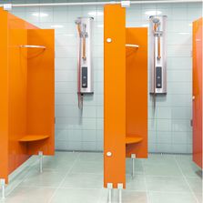 Panneau de douche autonettoyant à économie d'eau | Prestotem 2