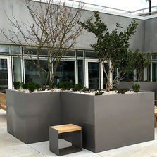 Bacs-jardinières sur mesure | TRACER URBAN NATURE