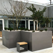 Bacs-jardinières sur mesure | TRACER URBAN NATURE