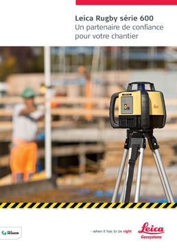 Laser de chantier pour tout type de travaux | Leica Rugby 610