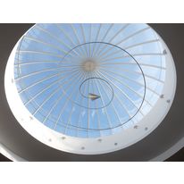 Voûte d'éclairement naturel à rupture de pont thermique | Verrières Cintrées CE