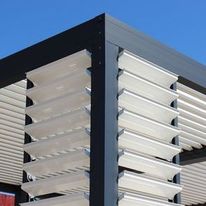 Claustra brise soleil orientable en aluminium | CLAUS-BS-ALU