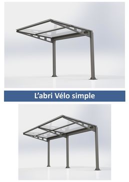 Abri vélos simple | Belfort MDO 