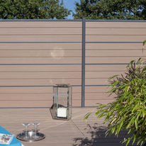 Lame en bois composite pour palissades ou claustras | ECRAN CLAUSTRA ELEGANCE