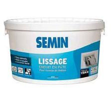 Enduit pâte pour finition intérieure | SEMIN LISSAGE PÂTE