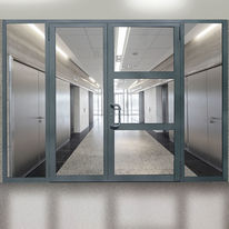 Porte CR2 | Gamme SECURITEK : menuiseries vitrées anti effraction