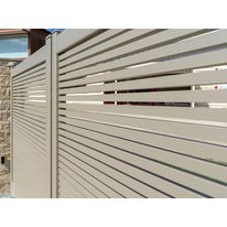 Portails battants aluminium à barreaudage | Aluminium ajouré