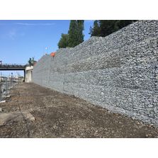 Remblai renforcé parement minéral | Terramesh system