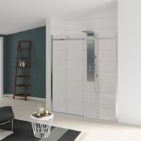 Paroi avec 1 volet coulissant sans seuil – 160 cm | KINESTYLE C