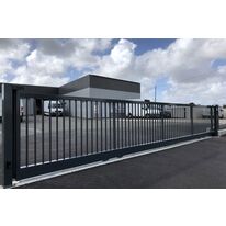 Portail Acier Barreaudé Coulissant | Portail coulissant TT
