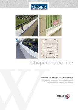 Chaperons de mur - L’INTÉGRAL DU CHAPERON JUSQU’AU SUR-MESURE