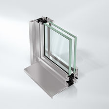 Fenêtre isolante en aluminium à ouvrant caché ou visible  | Alwin7