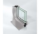 Fenêtre isolante en aluminium à ouvrant caché ou visible  | Alwin7