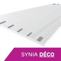 Plaque de plâtre à quatre bords amincis | SYNIA Déco 4BA 13