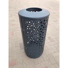 Poubelle urbaine à sceller ou à poser pour gestion de déchets | WELLINGTON OPEN Vigipirate Design