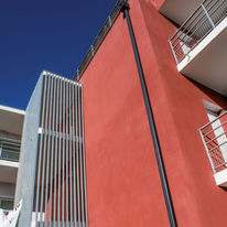 Tuyau de descente en aluminium pour gouttières et boîtes à eau | Tuyaux de descentes 