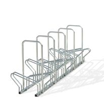 Range 10 vélos au sol face à face - Arceaux antivol