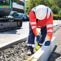 Massette antivibrations pour travaux de voirie| Massette Paveur Leborgne Nanovib