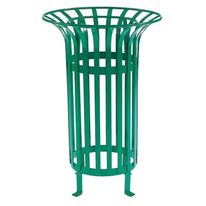 Corbeille en fer plat | Tulipe porte sac 