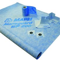 Membrane d'étanchéité à l'eau sous carrelage scellé ou collé pour sols et murs | Mapeguard WP System