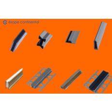 Joint de fractionnement en PVC, aluminium, acier inox ou laiton | Esodal / Esodécor GR, GR/C et GR/S