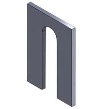 Cales fourchettes pour montage de menuiseries | CU