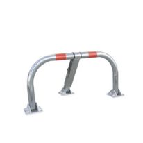 Arceau de parking rabattable Stopblock - Pieds en fonte