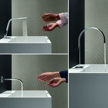 Mitigeur automatique sans contact pour espaces sanitaires semi-publics | TOUCHFREE