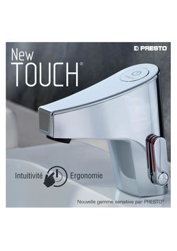 Gamme de robinets temporisés sensitifs | New Touch