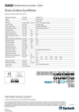 Dalle de moquette Sélection Circulaire | DESSO Stratos 