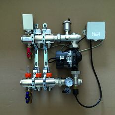 Module de distribution pour transfert de chaleur d'un plancher chauffant vers tous émetteurs | MDA