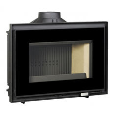 Foyer à bois 10 kW conforme RT2012 à feu continu ou intermittent | ASTRE 90 AC VISION C07990