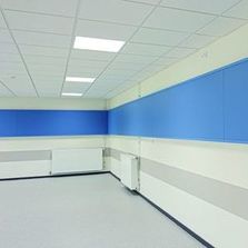 Panneau acoustique en métal perforé en pose horizontale | Acoustiroc Horizontal