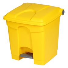 Poubelle à pédale HACCP professionnelle pour tri sélectif - 45 litres