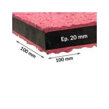 ADEKWAT E.20mm 100mmx100mm NOIR/ ROSE | WATTELEZ 