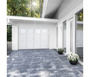 Porte de garage battante à rupture de pont thermique en alu et PVC | SYMBIOZ’A