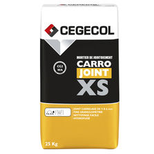 Mortier de jointoiement pour joints minces de 1 à 6 mm | CARROJOINT XS