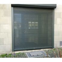 Rideau métallique compact | MiniRoll en acier galvanisé avec caisson aluminium