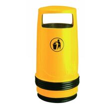 Corbeille de propreté - 90 L. HDPE | MODERN-3000