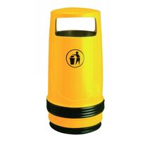 Corbeille de propreté - 90 L. HDPE | MODERN-3000