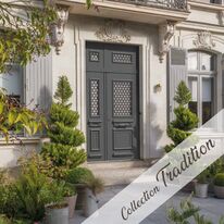 Portes d’entrée monobloc en aluminium | Tradition