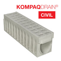 Caniveau pour autoroutes et stations-service | KOMPAQDRAIN Civil 