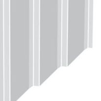 Plaque nervurée pour bardage vertical simple peau | Marine 5.27.1090 B