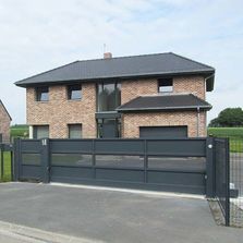 Portail motorisé battant,coulissant ou autoportant en aluminium | Battant/Coulissant/Autoportant Alu