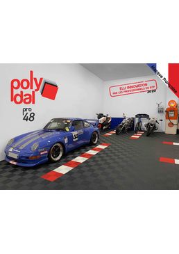 Dalle de sol pour magasins | POLYDAL Damier Pro48