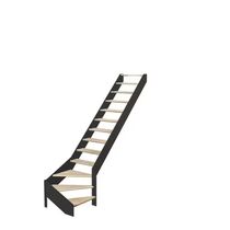 Escalier Estelle quart-tournant bas sans rampe | LAPEYRE SERVICES