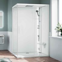 Cabine de douche rectangulaire version standard ou hammam | GLAX 1 2.0 2P NOVELLINI